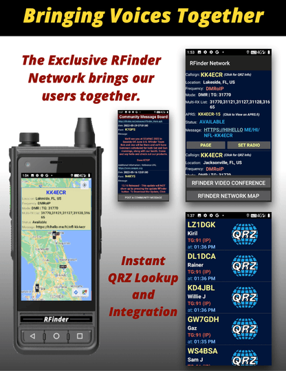 RFinder B1-Plus Radio - RFinder Android Radio